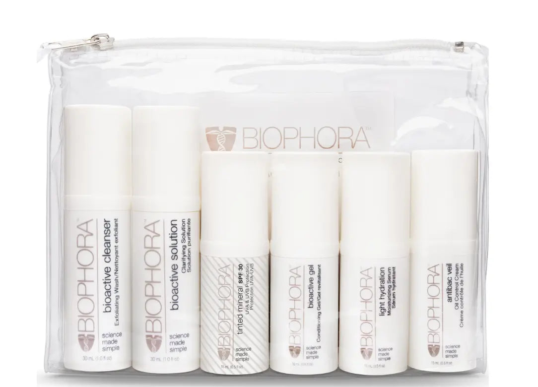 Oily/Acne Travel Pump Kit Synergy Medispa